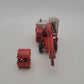 Conrad 2898 1:50 Scale Red Tracked Excavator Poclain B 90 Construction Equipment VG/Box