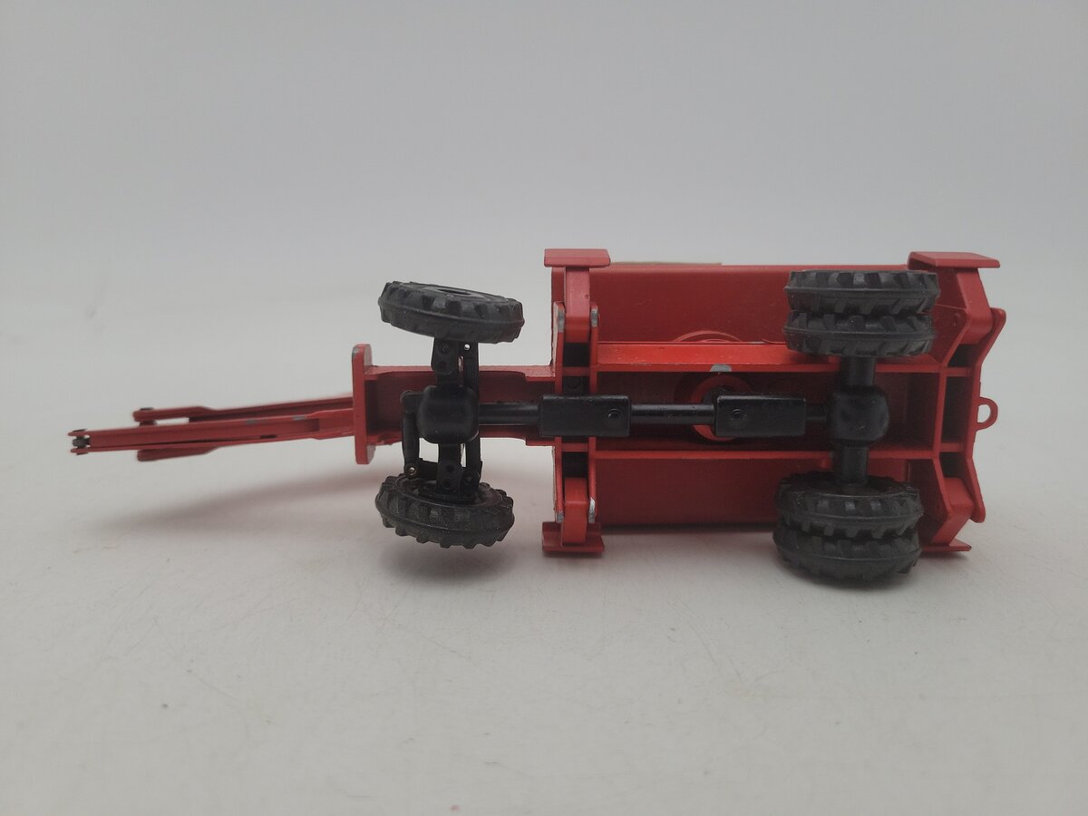 Conrad 2898 1:50 Scale Red Tracked Excavator Poclain B 90 Construction Equipment VG/Box