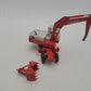 Conrad 2898 1:50 Scale Red Tracked Excavator Poclain B 90 Construction Equipment VG/Box