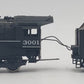 Mehano HO Scale NYC 4-8-2 Steam Locomotive & Tender #3001 VG