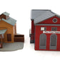Model Power HO Scale Assembled Buildings: 576, 415 [2] EX