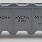 Lionel 6-6123 O Gauge Pennsylvania 4-Bay Covered Hopper #6123 EX