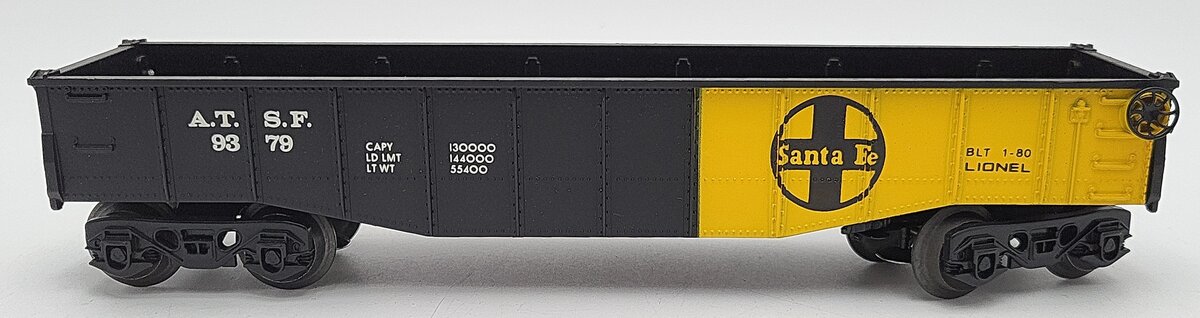 Lionel 6-9379 O Gauge AT&SF Gondola EX