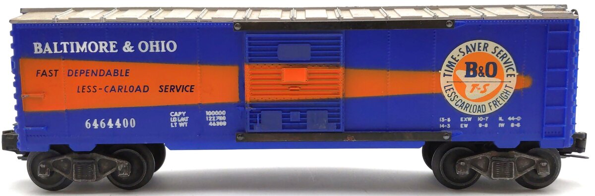 Lionel 6-19294 O Gauge Baltimore & Ohio Timesaver Boxcar # 6464-400 EX