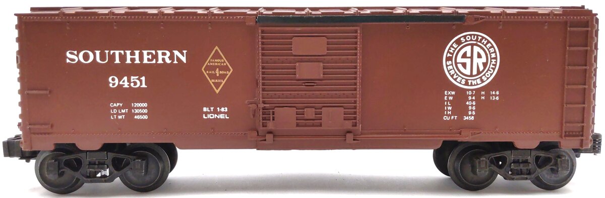 Lionel 6-9451 O Gauge Southern Railway 