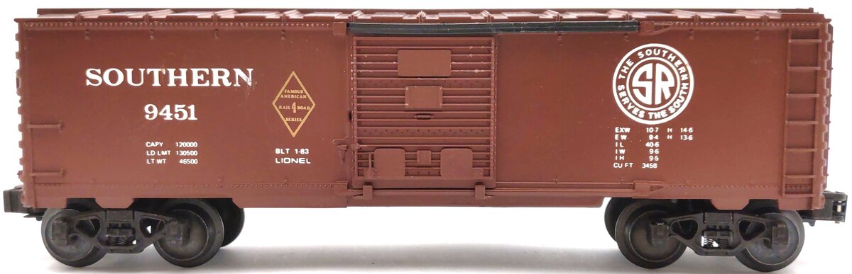 Lionel 6-9451 O Gauge Southern Railway 