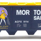 Lionel 6-9114 O Gauge Morton Salt Covered 4-Bay Hopper VG