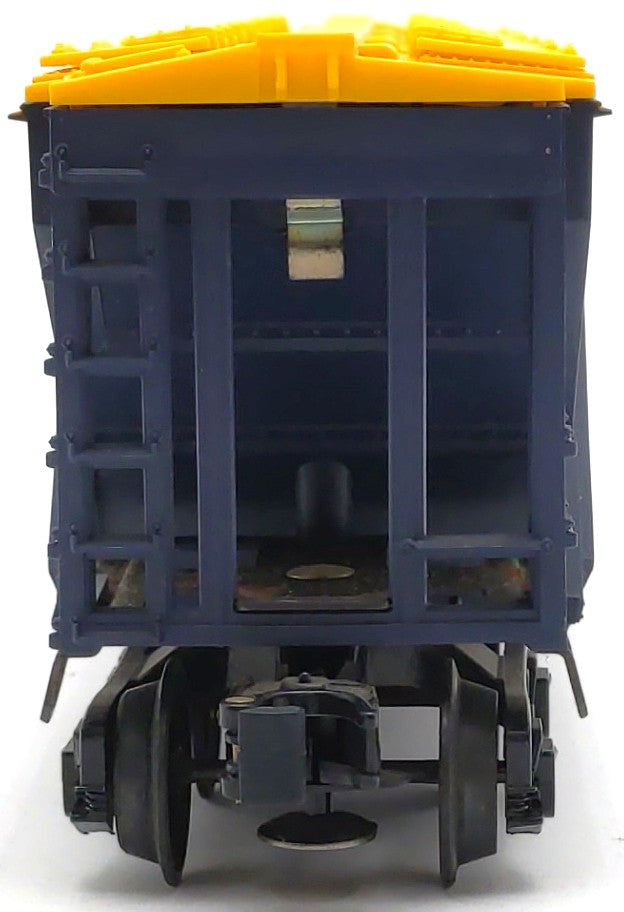Lionel 6-9114 O Gauge Morton Salt Covered 4-Bay Hopper VG