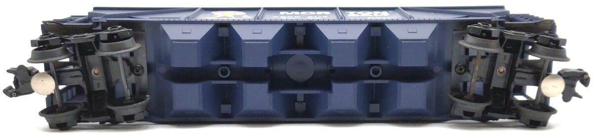 Lionel 6-9114 O Gauge Morton Salt Covered 4-Bay Hopper VG