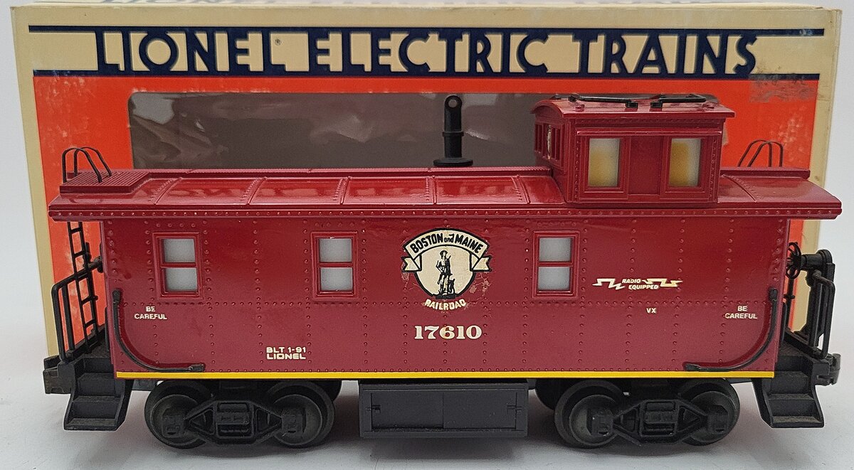 Lionel 6-17610 O Gauge Wabash Steelside Smoking Caboose #17610 EX/Box
