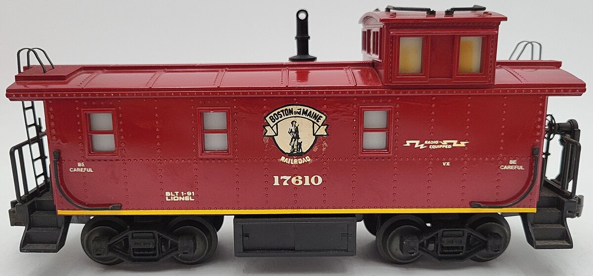 Lionel 6-17610 O Gauge Wabash Steelside Smoking Caboose #17610 EX/Box