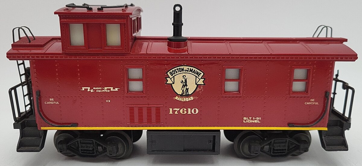 Lionel 6-17610 O Gauge Wabash Steelside Smoking Caboose #17610 EX/Box