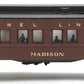 Lionel 2627 Vintage O Madison Heavyweight "Madison" Passenger Car -Repainted