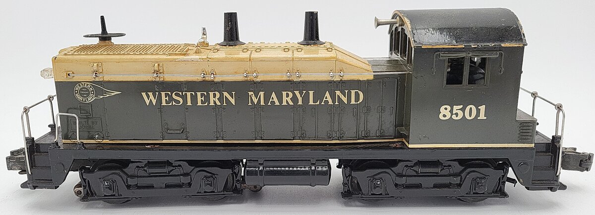 Lionel 6-18501 O Gauge Western Maryland NW2 Powered Diesel Locomotive #8501