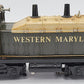 Lionel 6-18501 O Gauge Western Maryland NW2 Powered Diesel Locomotive #8501