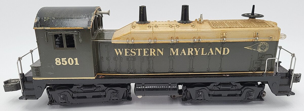 Lionel 6-18501 O Gauge Western Maryland NW2 Powered Diesel Locomotive #8501