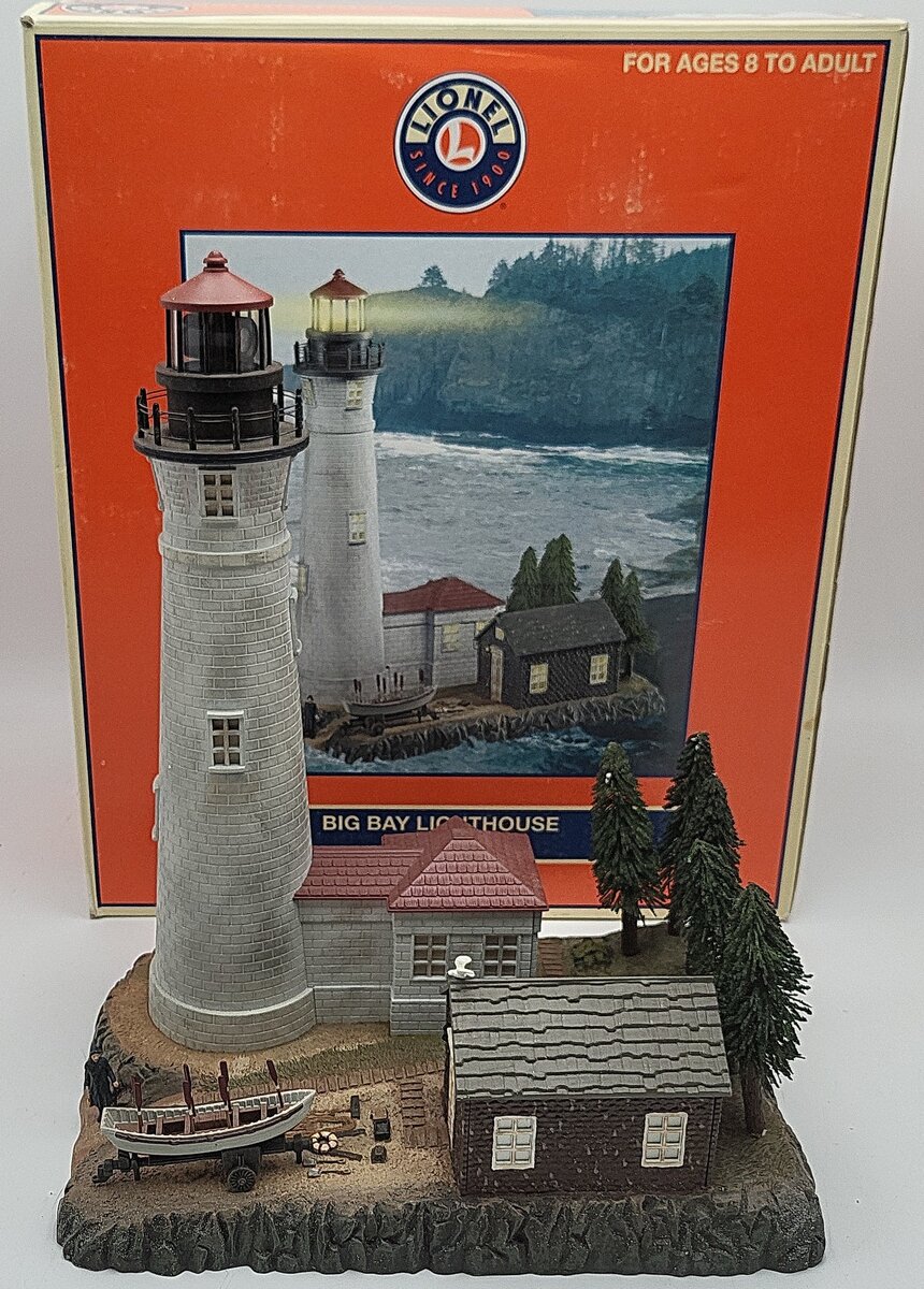 Lionel 6-24119 O Gauge Big Bay Lighthouse EX/Box