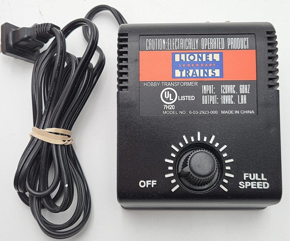 Lionel 6-32923 O 7H20 1.8 Amp Accessory Transformer LN/Box