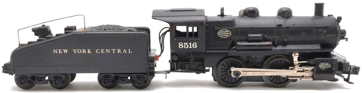 Lionel 6-8516 O New York Central 0-4-0 Steam Locomotive and Tender - Custom VG