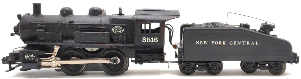 Lionel 6-8516 O New York Central 0-4-0 Steam Locomotive and Tender - Custom VG