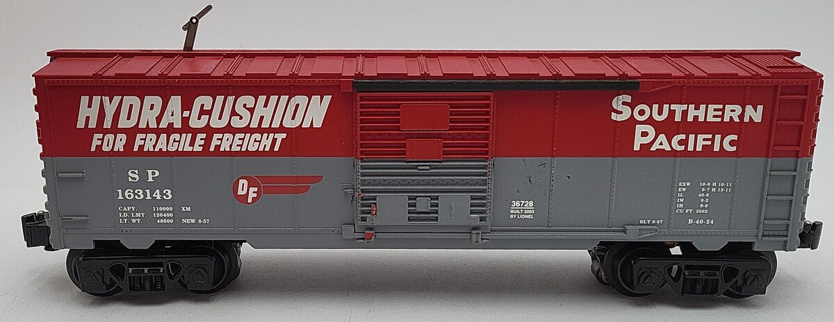 Lionel 6-36728 O Gauge Southern Pacific Walking Brakeman Car #163143 EX/Box
