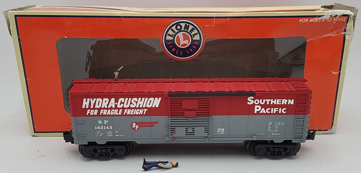 Lionel 6-36728 O Gauge Southern Pacific Walking Brakeman Car #163143 EX/Box