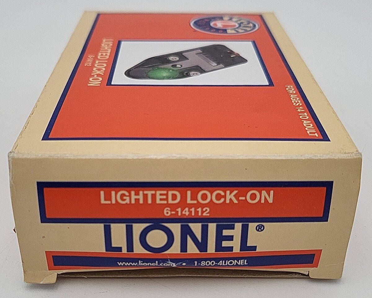 Lionel 6-14112 O Scale Lighted Lock-on LN/Box
