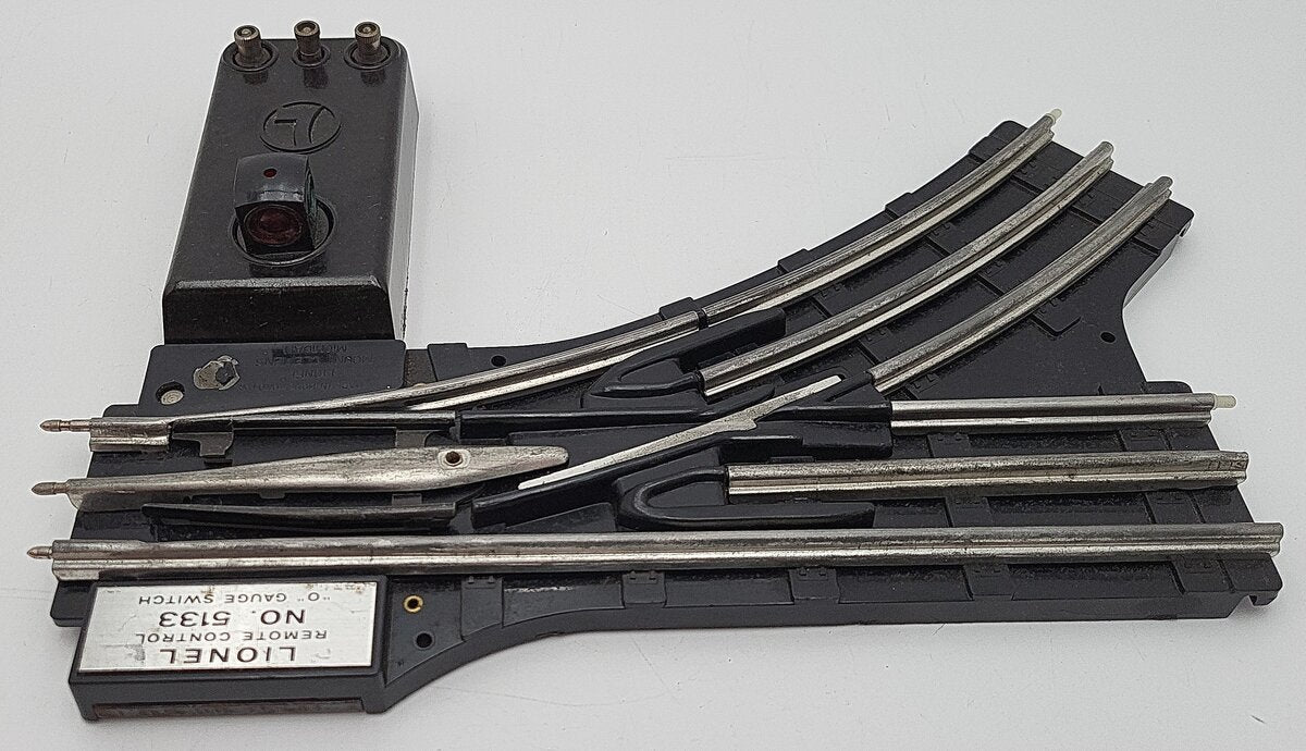 Lionel 6-14062 O Gauge Remote-Control 022 Left Hand Switch Turnout VG/Box