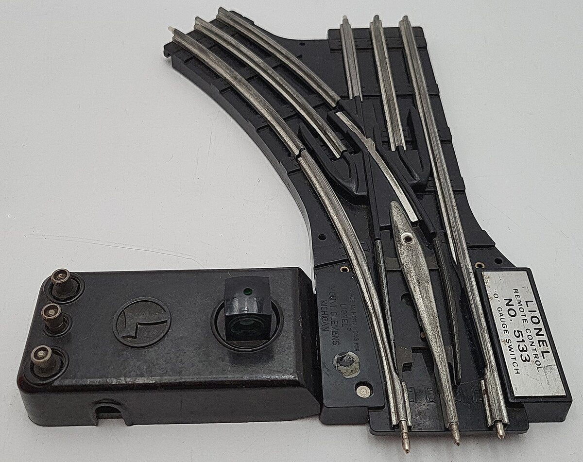Lionel 6-14062 O Gauge Remote-Control 022 Left Hand Switch Turnout VG/Box
