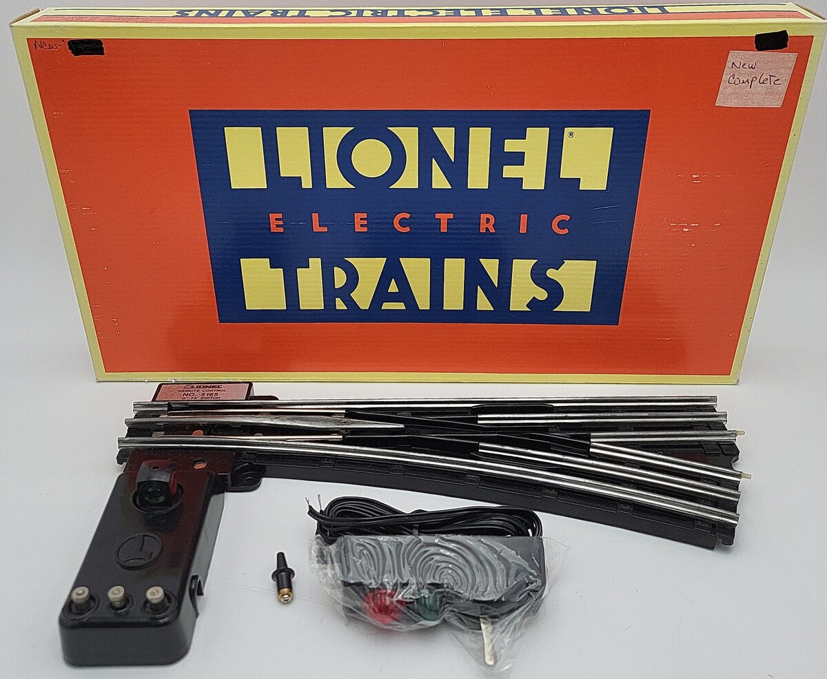 Lionel 6-5165 O72 Right Hand Remote Switch Turnout EX/Box