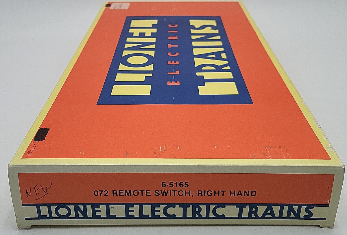Lionel 6-5165 O72 Right Hand Remote Switch Turnout EX/Box