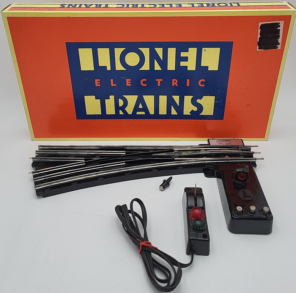 Lionel 6-5166 O72 Left Hand Remote Switch/Turnout EX/Box
