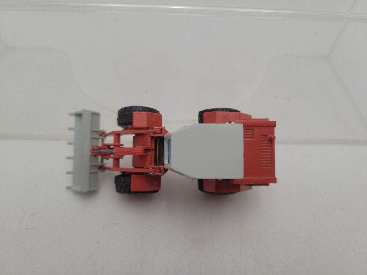 NZG 278 1:50 Scale Red /Gray O&K L4 Wheel Loader Die Cast Model EX/Box