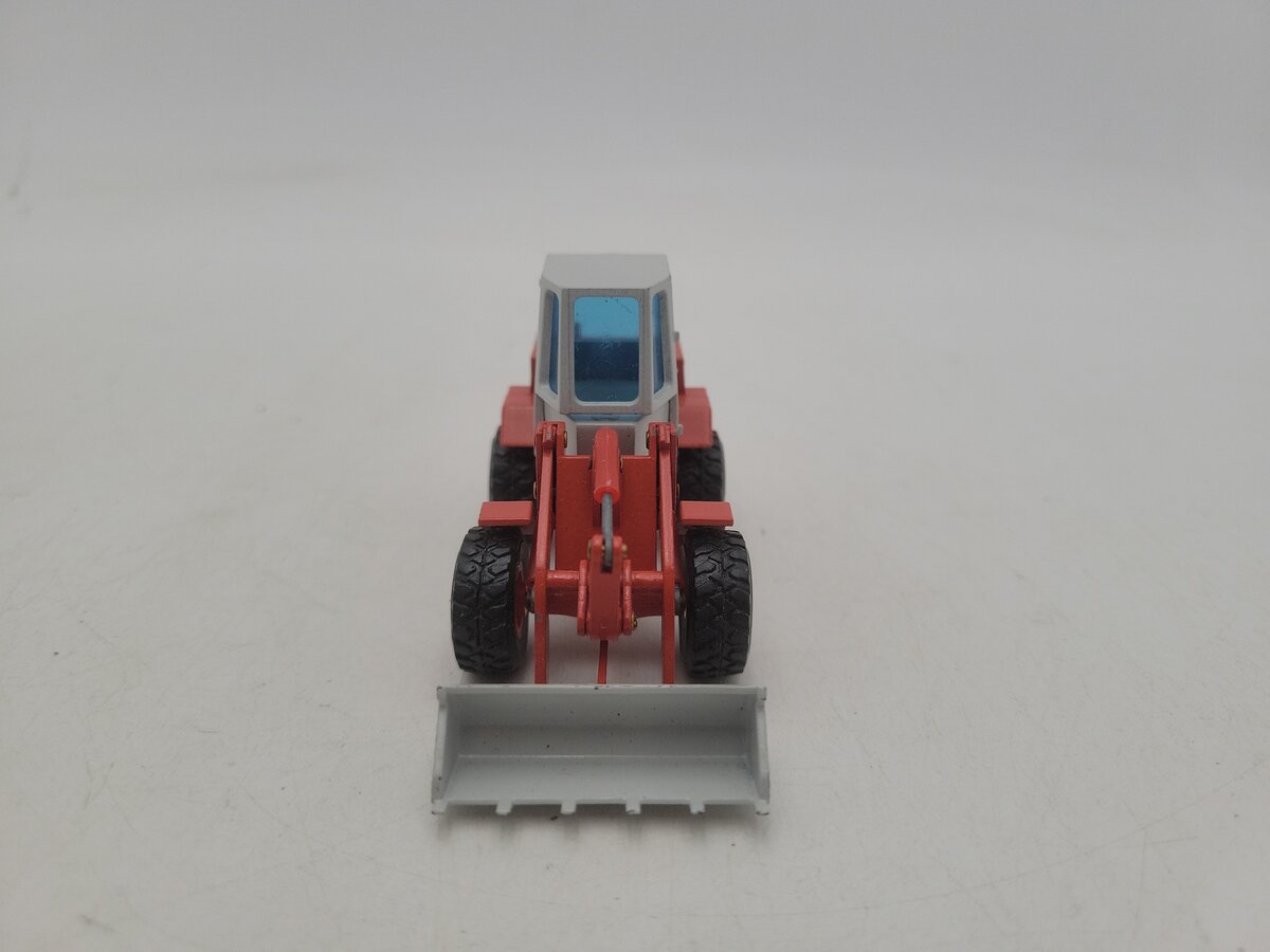 NZG 278 1:50 Scale Red /Gray O&K L4 Wheel Loader Die Cast Model EX/Box