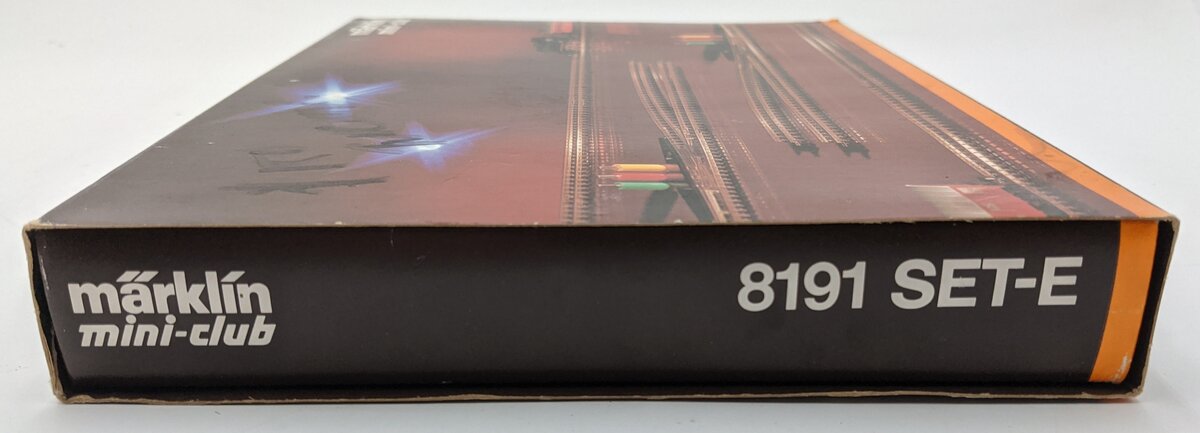 Marklin 8191 Z Scale Extension Set E with Electric Turnouts/Box