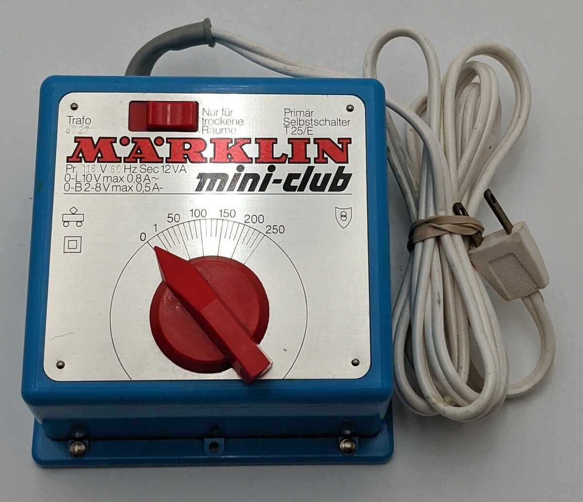 Marklin 6727 Z 115 Volt Transformer EX