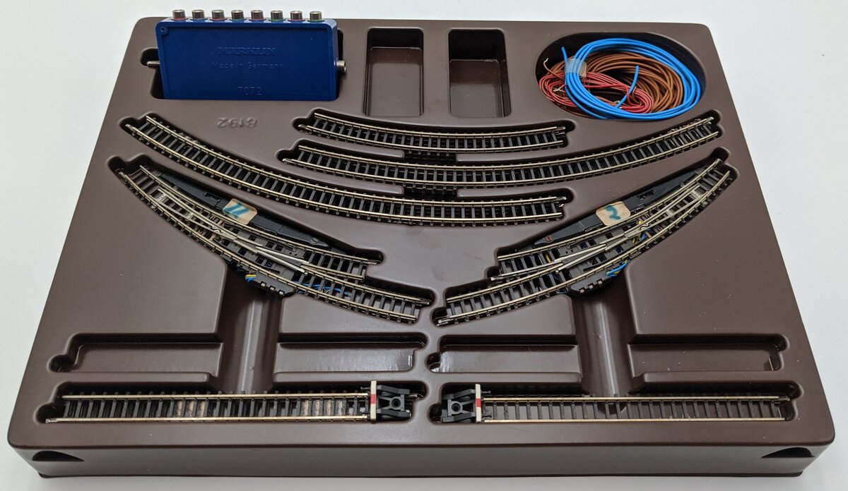 Marklin 8192 Z Scale T1 Double Track Extension Set/Box