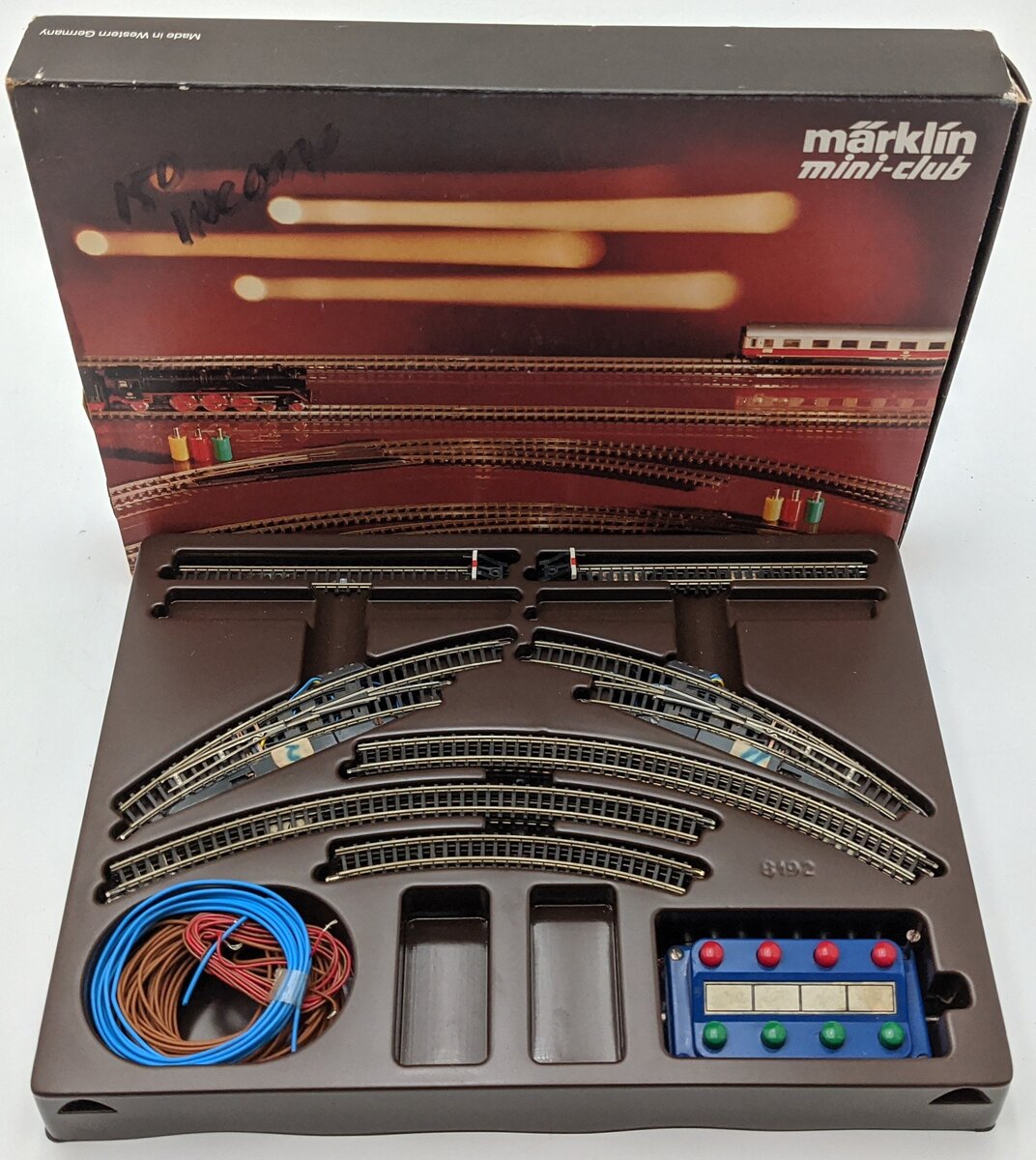 Marklin 8192 Z Scale T1 Double Track Extension Set/Box