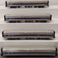 MTH 20-64016 O Scale Amtrak Amfleet 4 Car Passenger Set EX/Box