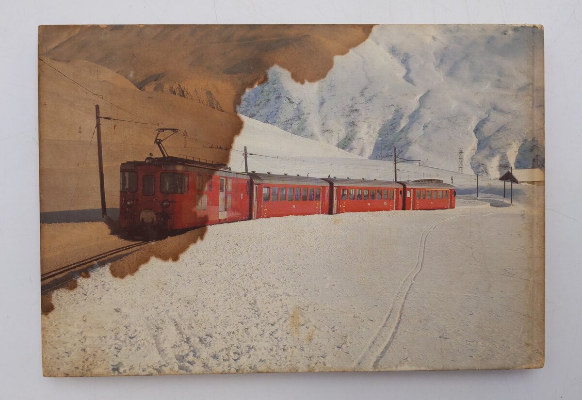 FO Brig-Furka-Disentis By Werner Heuberger, Hansrudolf Schwabe, Rudolf Werde
