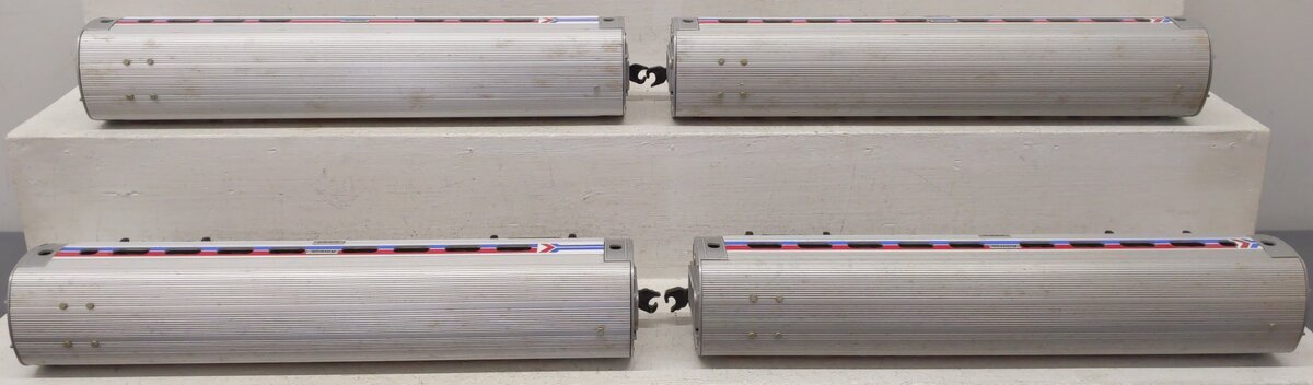 Williams O Gauge Assorted Amtrak Passenger Cars 2880, 2881, 2882, 2883 [4]/Box