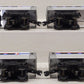 Williams O Gauge Assorted Amtrak Passenger Cars 2880, 2881, 2882, 2883 [4]/Box