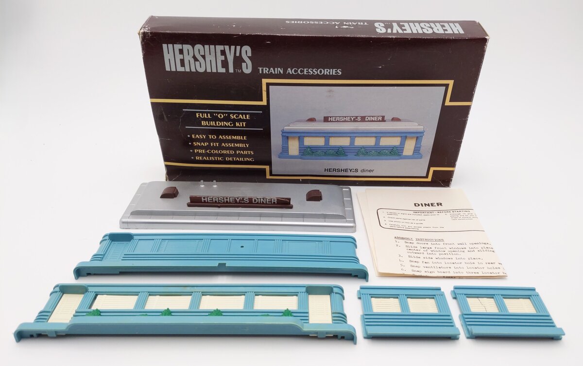 K-Line Assorted O Scale Hershey's Building Kits [3] EX/Box