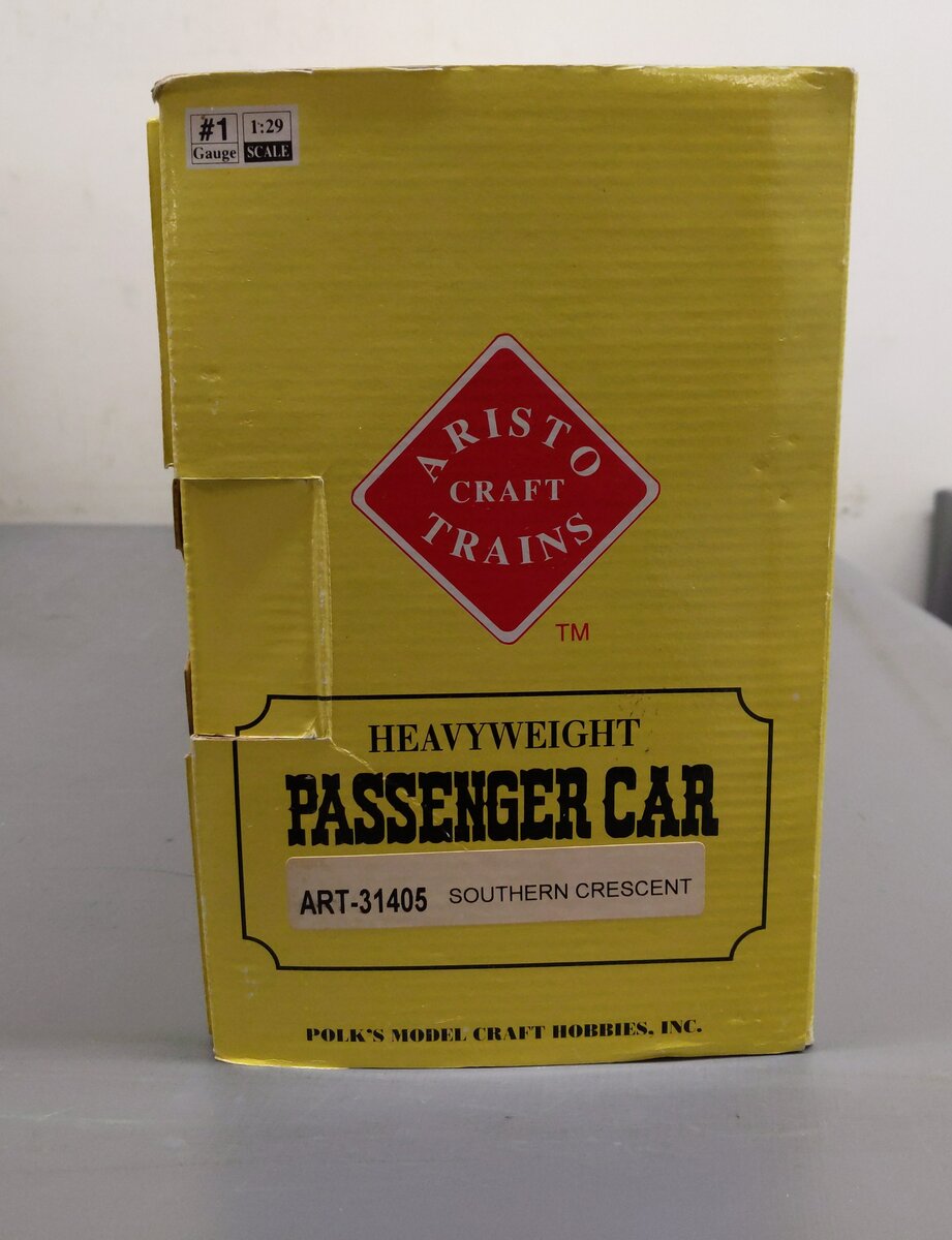 Aristo-Craft 31405 G Southern Crescent Joel Chandler Harris Observation Car LN/Box