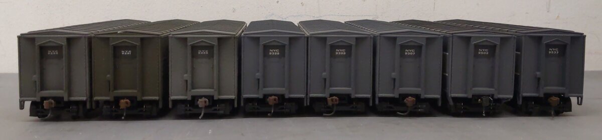 HO Scale Assorted New York Central Express Boxcars [8] VG