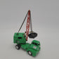 Gama 922 1:50 Scale Green/Orange Clam Bucket Crane Truck W/Moving Arm Die Cast VG