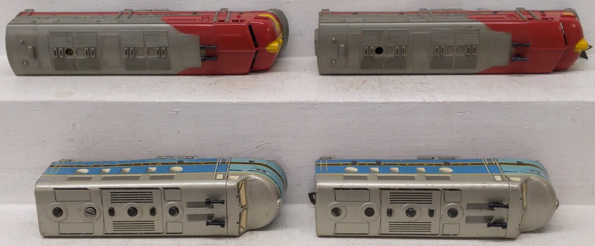 Marx Vintage O Gauge Santa Fe and Baltimore & Ohio Diesel Locomotives [4]