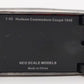 NEO 44645 1:43 1948 Black Hudson Commodore Coupe EX