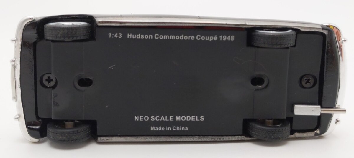 NEO 44645 1:43 1948 Black Hudson Commodore Coupe EX