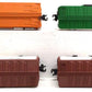 Lionel O Gauge Assorted Freight Cars: 9852, 9851, 19654, 26208 [4] VG/Box